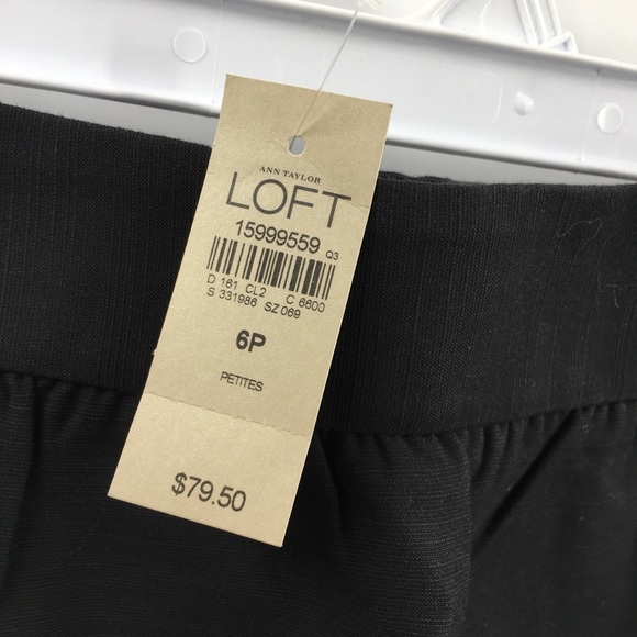 NWT Ann Taylor Black Lace Above Knee Skirt… - Picture 3 of 6